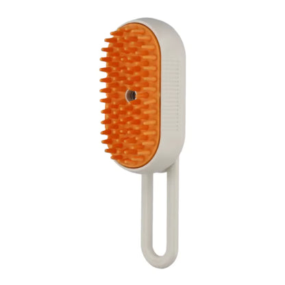 3-in-1 Steam Grooming Brush for Cats & Dogs